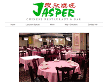 Tablet Screenshot of jasperchineserestaurant.com